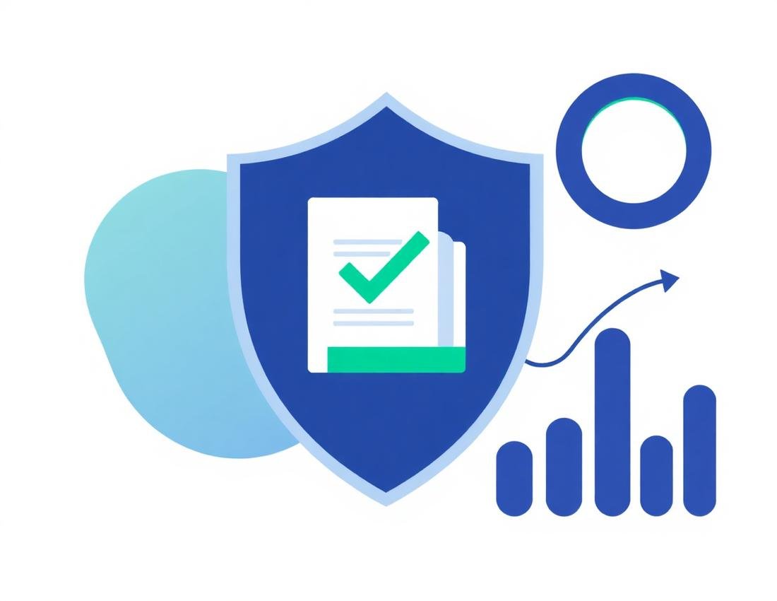 Shield deflecting rejected claims, illustrating denial prevention